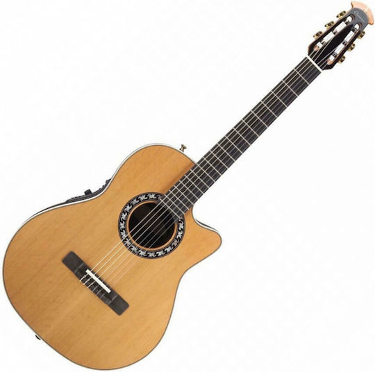 Ovation Elektro-Klassik Gitarre 4/4 1773AX-4-G Pro Series Natürlich