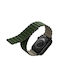 Uniq Revix Reversible Armband Silikon Green/Taupe (Apple Watch Ultra/SE/8/7/7/6/5/4) UNIQ-45MM-REVGRNTPE