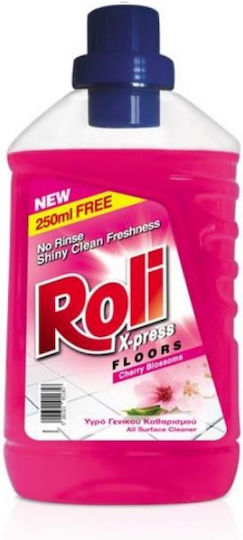 Roli Xpress Floor Cherry Καθαριστικό Υγρό Πατώματος Cherry Blossom 1lt