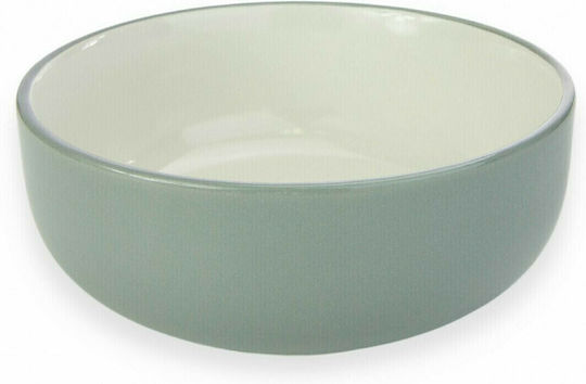 Viosarp Bol de Servire Rotund Ceramică Verde cu Diametru 15buc