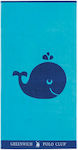 Greenwich Polo Club 3662 Kids Beach Towel Blue 140x70cm 267701403662