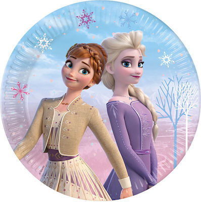 Disney Frozen Plate Πιάτα 8pcs