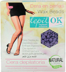 Depil Ok Facial & Body Hair Removal Wax Λεβάντα 1000gr