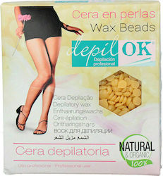 Depil Ok Facial & Body Hair Removal Wax Φυσικό 1000gr