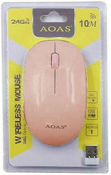 Aoas Aoas R-605 Wireless Mouse Pink