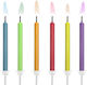 Exas Paper Birthday Candle Regular Multicolored 6pcs 114955531