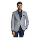 Sommer Herrenanzugsjacke Blau