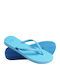 Ovin Vintage Classic Flip Flop Șlapi Damă în Culoare Albastră