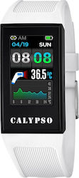 Calypso K8501 Activity Tracker με Παλμογράφο Λευκό