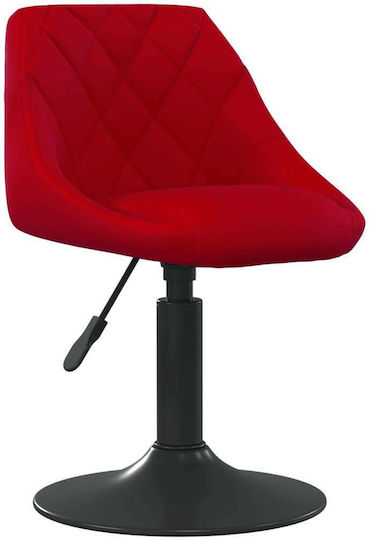 Stool Bar Burgundy 46x44x62.5cm