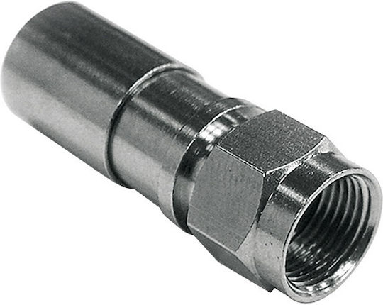 Televes 4104 Plug Coaxial male Silver