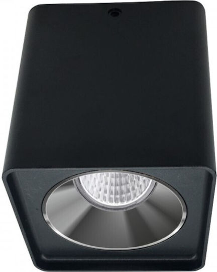 Spot Light Единично Спот с Цокъл GU10 в Черен Цвят