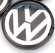 Zero-Wheel Τάπα Κέντρου Ζάντας VW με Εσωτερική Διάμετρο 55mm Μαύρο 1τμχ