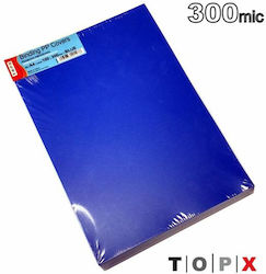 TopX Заглавна страница Книговезничество TOPX Синьо A4 300 микрона 100бр
