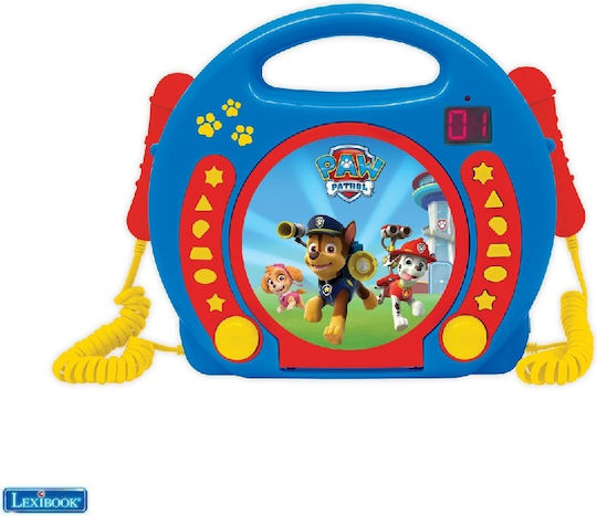 Lexibook Καραόκε Paw Patrol Portable CD Player RCDK100PA