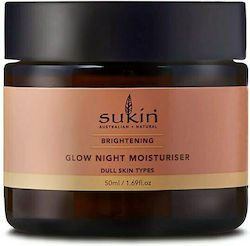 Sukin Naturals Glow Blemishes , Restoring & Moisturizing Night Cream Suitable for All Skin Types 50ml