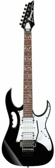 Ibanez JEMJR Electric Guitar Stratocaster with HSH Pickup Configuration Black
