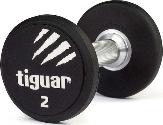 Tiguar Βαράκι Στρογγυλό Λαστιχένιο 1 x 2kg