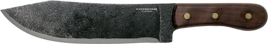 Condor Tool & Knives Hudson Bay Cuțit Maro în Husă Din Piele