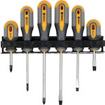 Vorel Set Screwdrivers with 6 Interchangeable Tips