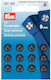 Prym Metallbolzen Schwarz 9mm 12 Stück