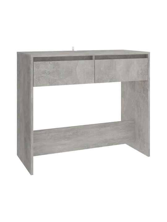 Wooden Console Table Gray L89xW41xH76.5cm