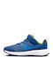 Revolution Revolution Kids Sports Shoes Running with Hoop & Loop Closure Mystic Navy / Photon Blue / Atomic Green