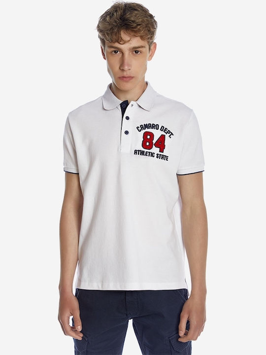Polo T-Shirt Weiß