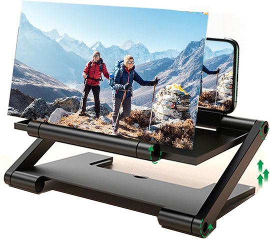 Phone Screen Magnifier 8D in Black color