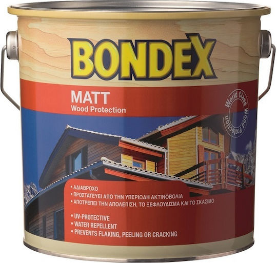 Bondex Wood Protection Βερνίκι Εμποτισμού 900 Άχρωμο Ματ 5lt