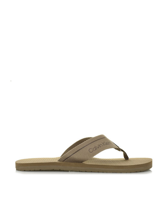 Calvin Klein Herren Flip Flops Gray