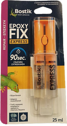 Bostik Fix Epoxy High Temperature Wood Glue 2-Component Transparent 25ml