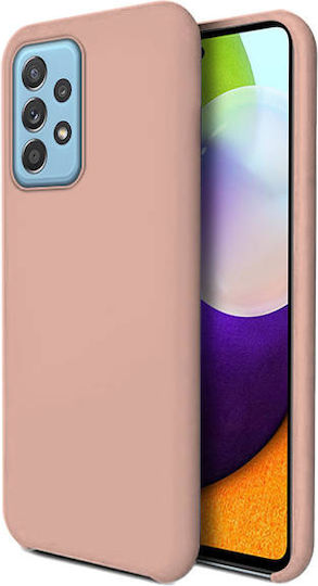 Vennus Lite Back Cover Σιλικόνης Light Pink (Galaxy A52 / A52s)