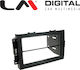 DIN Fascia Panels 2 Din Lm Frame for Chrysler 300C / Aspen / PT Cruiser Dodge Caliber Jeep Commander / Compass / Grand Cherokee / Patriot 2005-2010