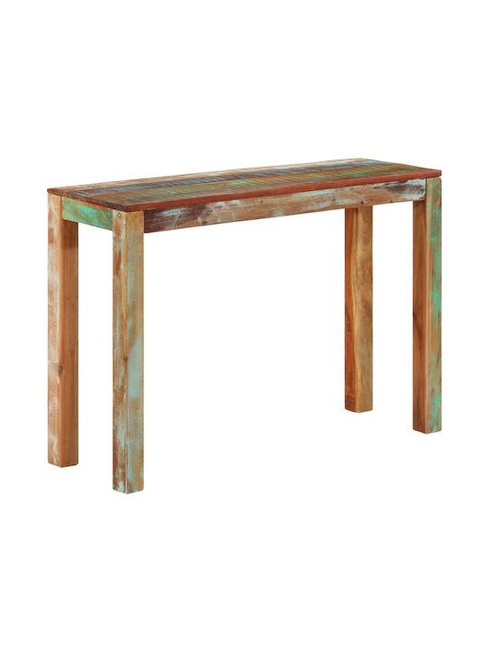 Solid Wood Console Table L110xW35xH76cm