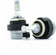 Einparts Lamps Car H7 LED 6000K Cold White 12-24V 2pcs