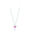 Luca Barra Steel Chain Kids Necklaces Butterfly JC114
