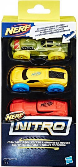 Nerf Foam Car 3-Pack Nitro για 5+ Ετών