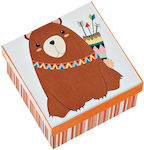 Christening Favor with Box Bear