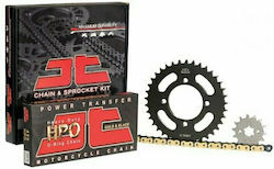 JT Sprockets Kette & Ritzel-Kit Supra-X Helmin (14-36-428) für Honda Supra 125 X