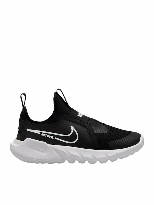 Flex Runner Kids Sports Shoes Running Slip-On Black