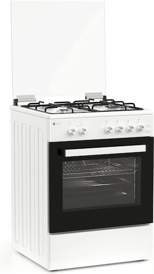 Thermogatz TGS 5021 WH Gasherd 49Es B60cm. White