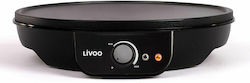 Livoo Crepe Maker 30cm Negru 1000W