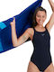 Speedo Endurance Medalist Sportlicher Badeanzug Marineblau