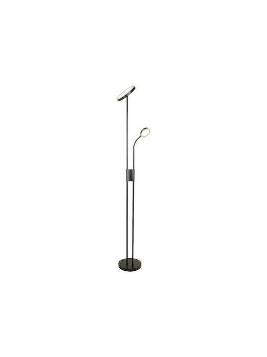 Rabalux Ophus LED Floor Lamp H180xW25.5cm. with Natural White Light Black