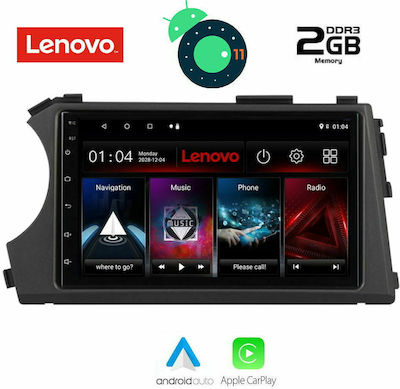 Lenovo Sistem Audio Auto pentru Audi A7 Ssangyong Actyon / Kyron / Aktyon 2006-2015 (Bluetooth/USB/AUX/WiFi/GPS/Apple-Carplay/Partitură) cu Ecran Tactil 9"