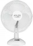 Adler AD-7302 Table Fan 45W Diameter 23cm
