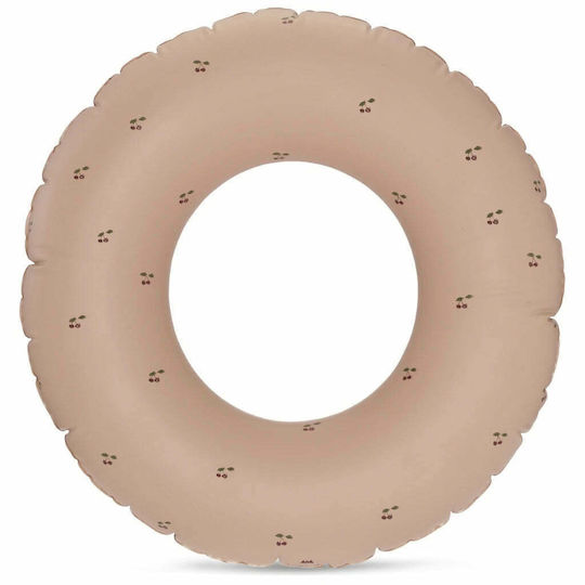 Konges Slojd Cherry Blush Kids' Swim Ring with Diameter 52cm. for 3-6 Years Old Beige KS2403
