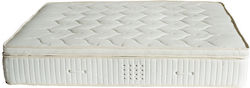 Elatirio Strom Single Bed Latex Mattress Topper Latex with Elastic Straps 100x200x4cm