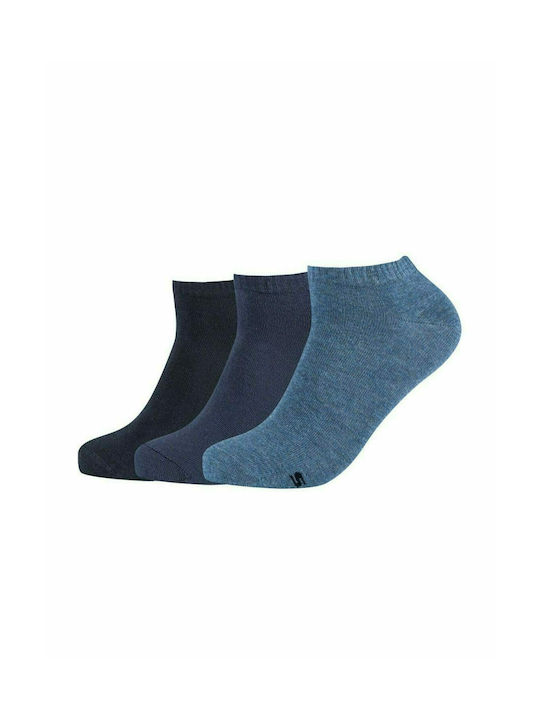 Skechers Men's Solid Color Socks Blue 3Pack